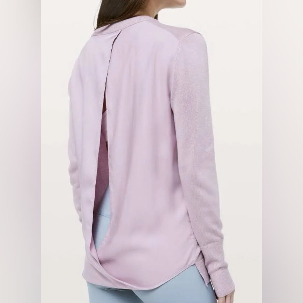 Lululemon Still At Ease Pullover Sweater SIZE 8